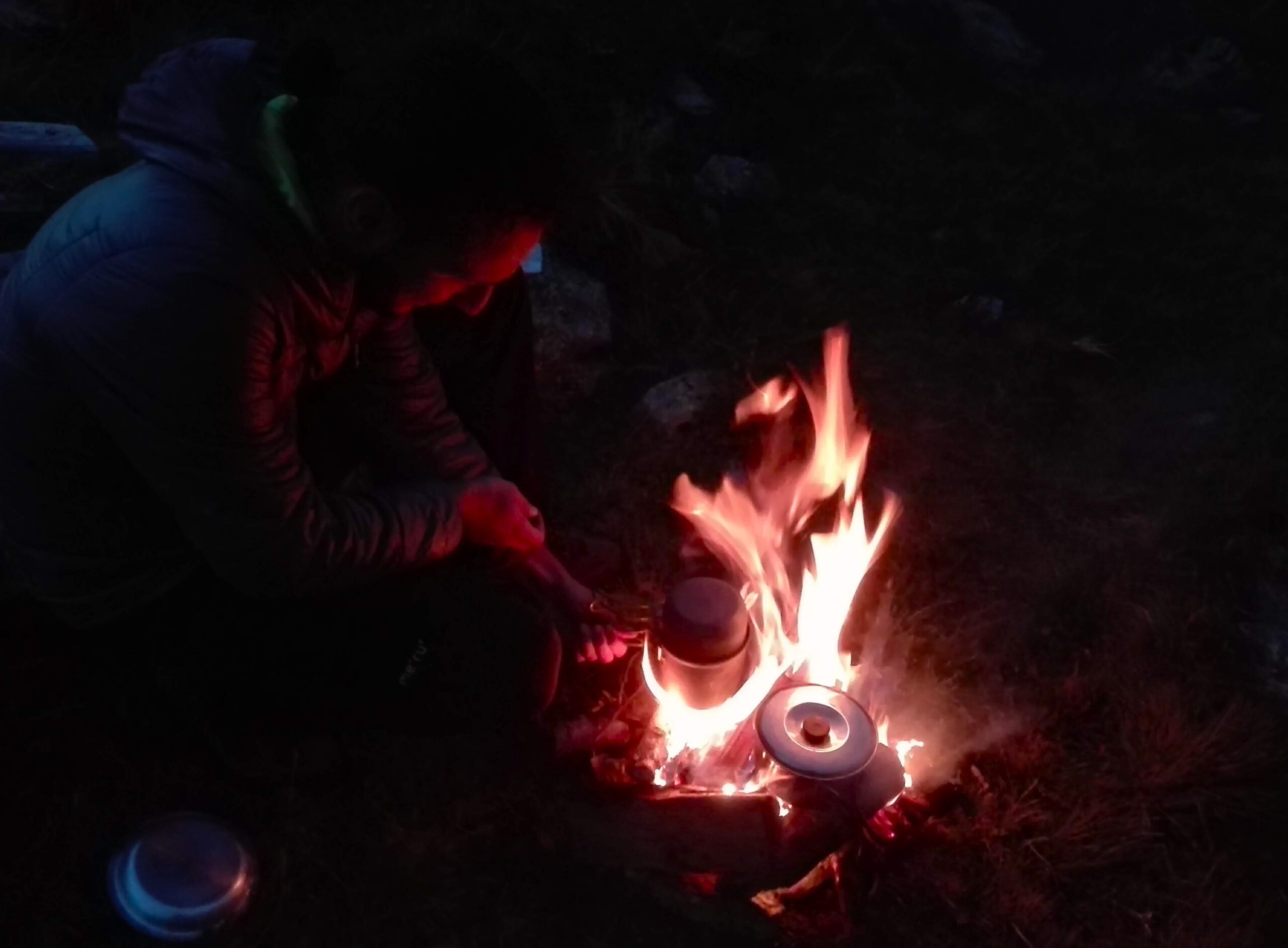 Bigtime Aventura field impression - campfire cooking